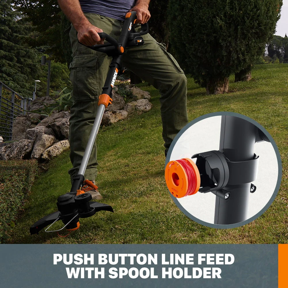 Worx WG170.2 20V Power Share GT Revolution 12 Cordless String Trimmer