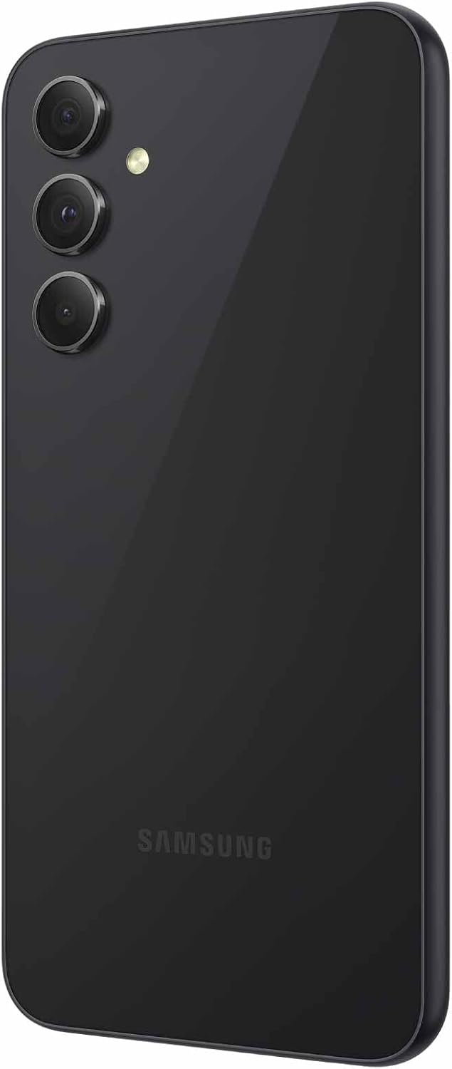 SAMSUNG Galaxy A54 5G A Series Cell Phone, Unlocked Android Smartphone, 128GB, 6.4” Fluid Display Screen, Pro Grade Camera, Long Battery Life, Refined Design, US Version, 2023, Awesome Black