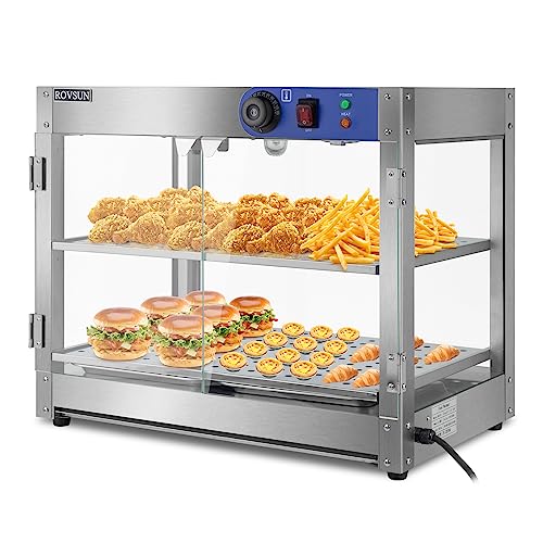 ROVSUN 110V Commercial Food Warmer Display