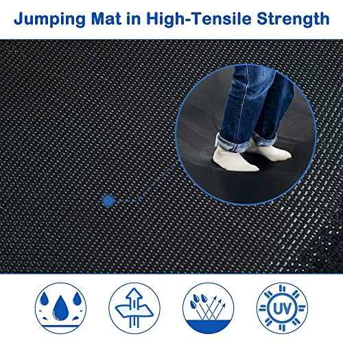 Merax 7FT Kids Trampoline with Safety Enclosure Net, Slide and Ladder, Easy Assembly Round Outdoor Recreational Trampoline