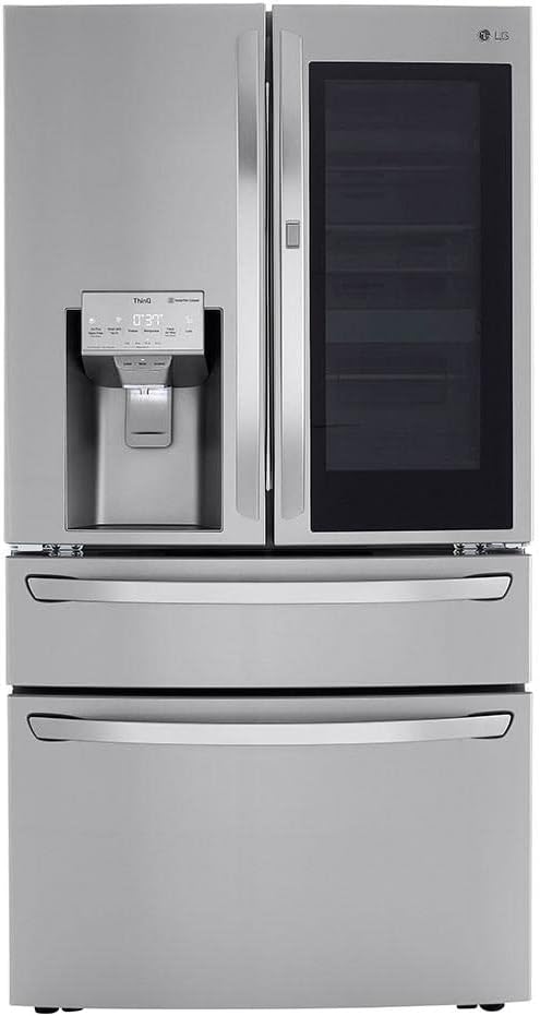 23 cu. ft. Smart wi-fi Enabled InstaView™ Door-in-Door® Counter-Depth Refrigerator with Craft Ice™ Maker