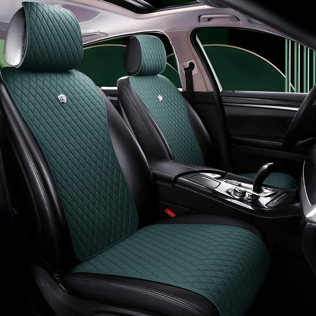 Purple Car Seat Cover Leather Seat Protector for Car Seats Comforty Car Seat Cover 2/3 Covered 11PCS Universal Fit Car/Auto/Truck/SUV (A-Purple)
