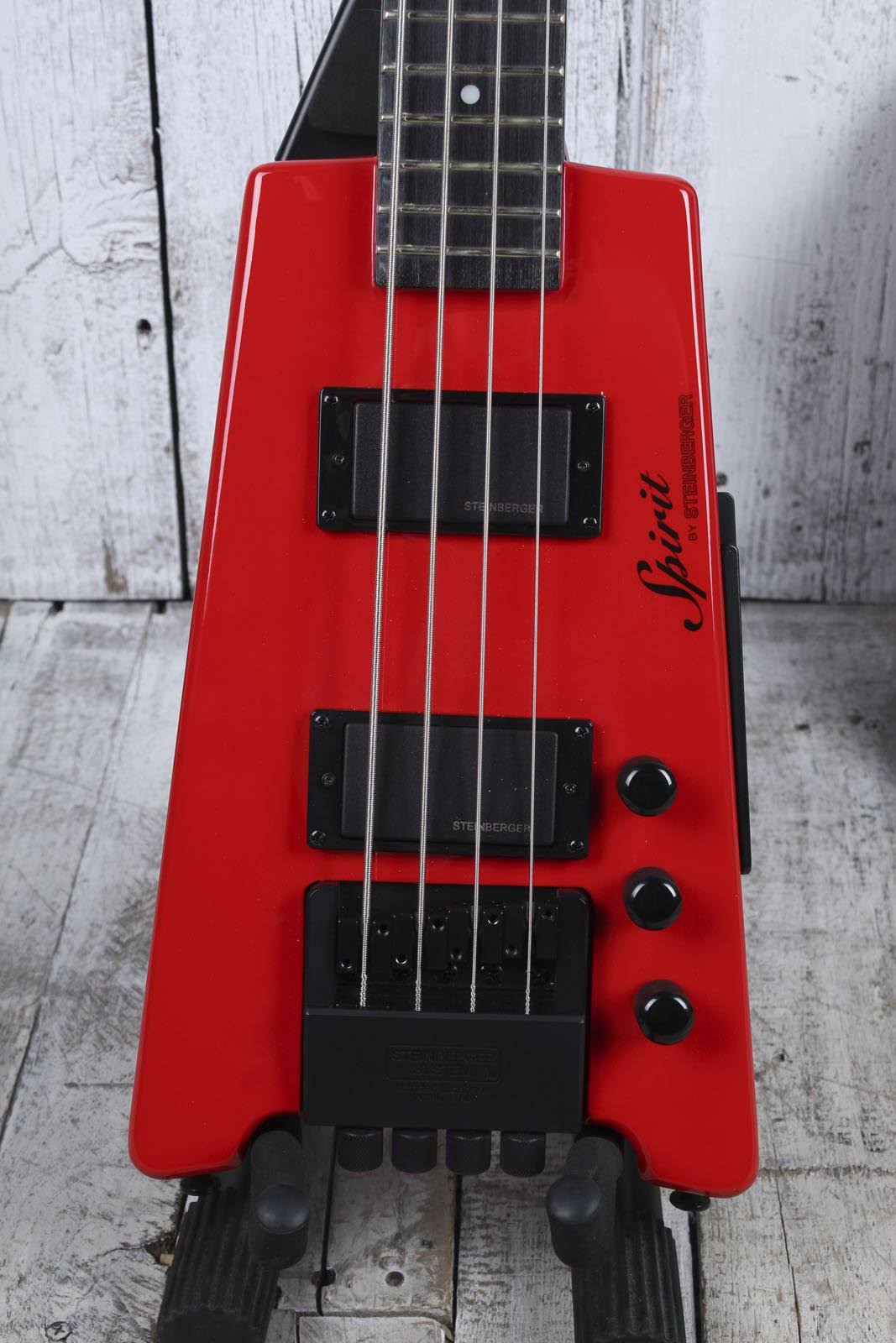Steinberger Spirit XT-2 Standard Bass (Hot Rod Red)