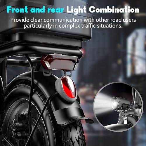 Electric Scooter with Seat for Adults, 500W Peak Motor Sit Down E Scooter with Basket/Box, 20-25 MPH and 20-30 Miles Long Range, 14" Pneumatic Tire, Ample Storage for Pet & Cargo