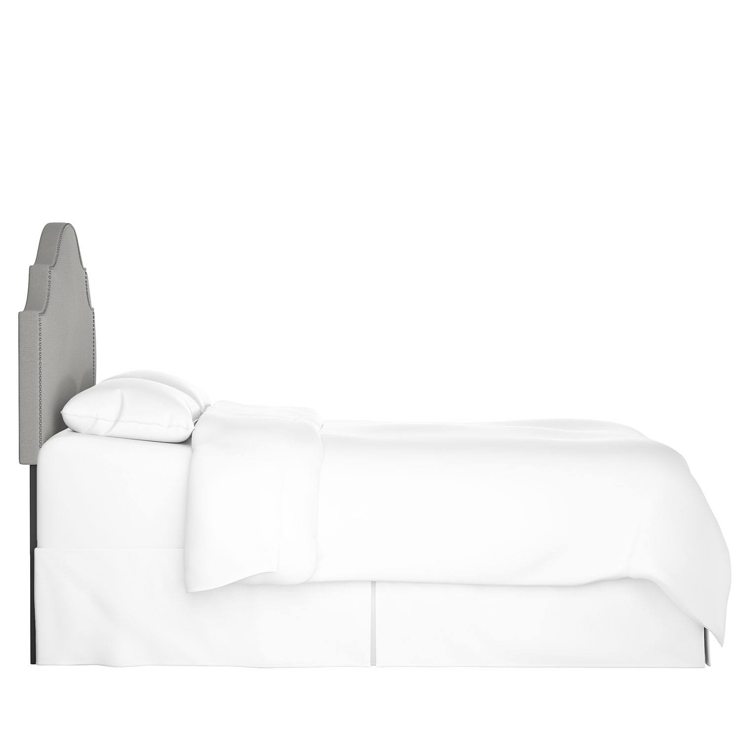 Skyline Furniture Sheffield Twin Headboard in Premier Platinum