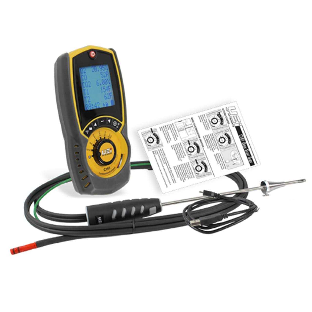UEi C161 Residential Combustion Analyzer - Shop Hardware Tools Online Store
