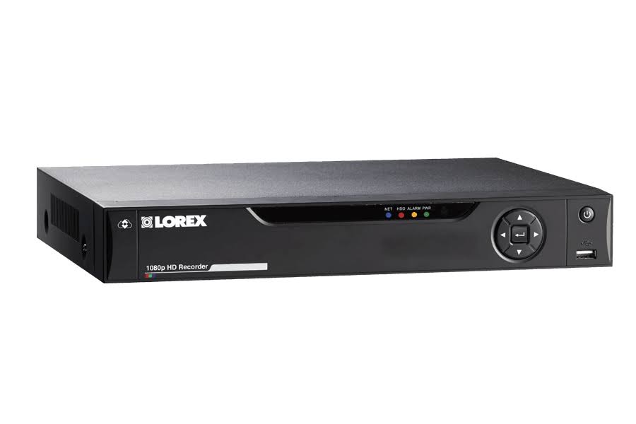 Lorex LHD84W HD 1080p 4 Cameras 8 Channel Weatherproof DVR Surveillance Security System New