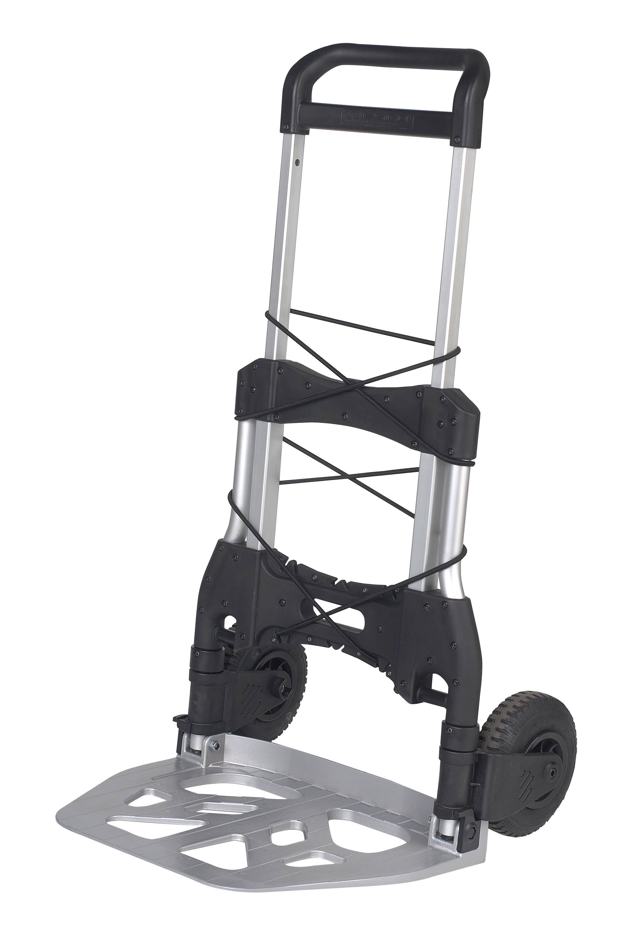 Wesco 220650 Mega Mover Folding Hand Truck, 550 lb Capacity