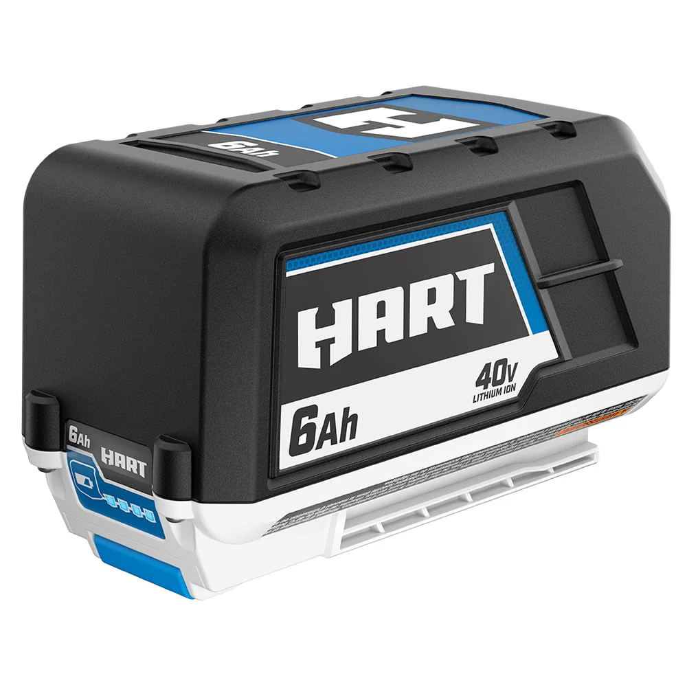 HART 40-Volt 6.0Ah Lithium-Ion Battery (Charger Not Included)