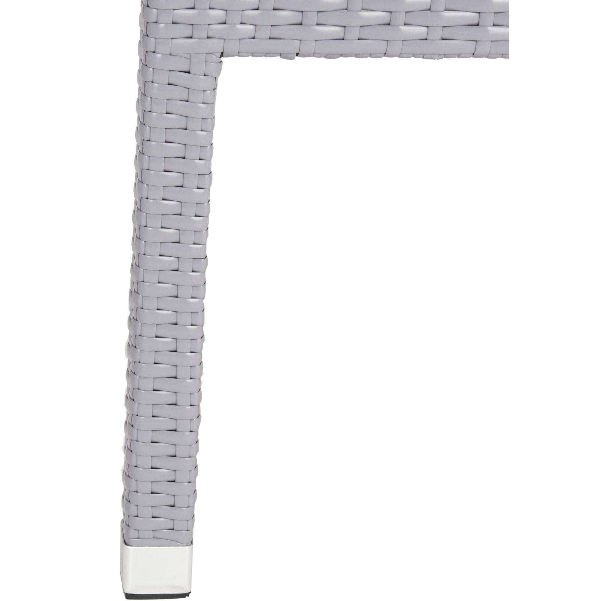 Safavieh Kelda Stacking Arm Chair - Grey (Set of 2)