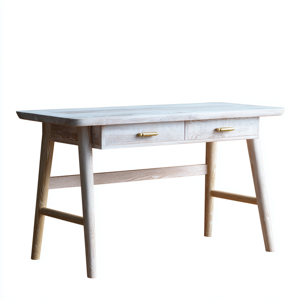 Mesas de oficina 120x55x76 cm - blanco - diseño funcional-Javoraiahouse