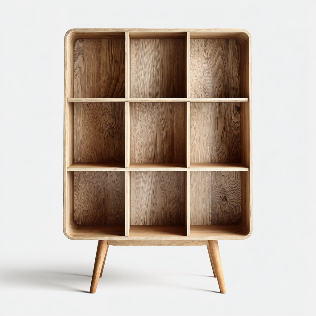 Estanterías madera 80x30x120 cm - estilo nórdico-Javoraiahouse