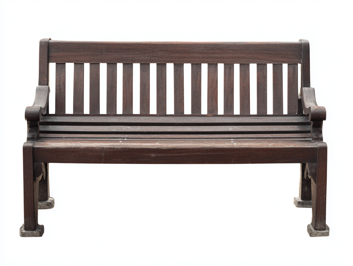 Bancos de jardín de madera 155x58x84 cm - marrón oscuro - diseño clásico-Milaiohouse