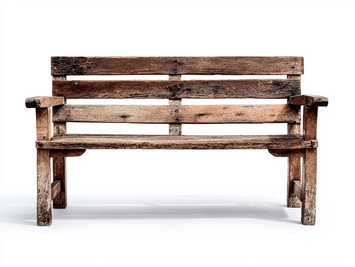 Bancos de jardín de madera 165x60x82 cm - marrón - diseño rústico-Milaiohouse