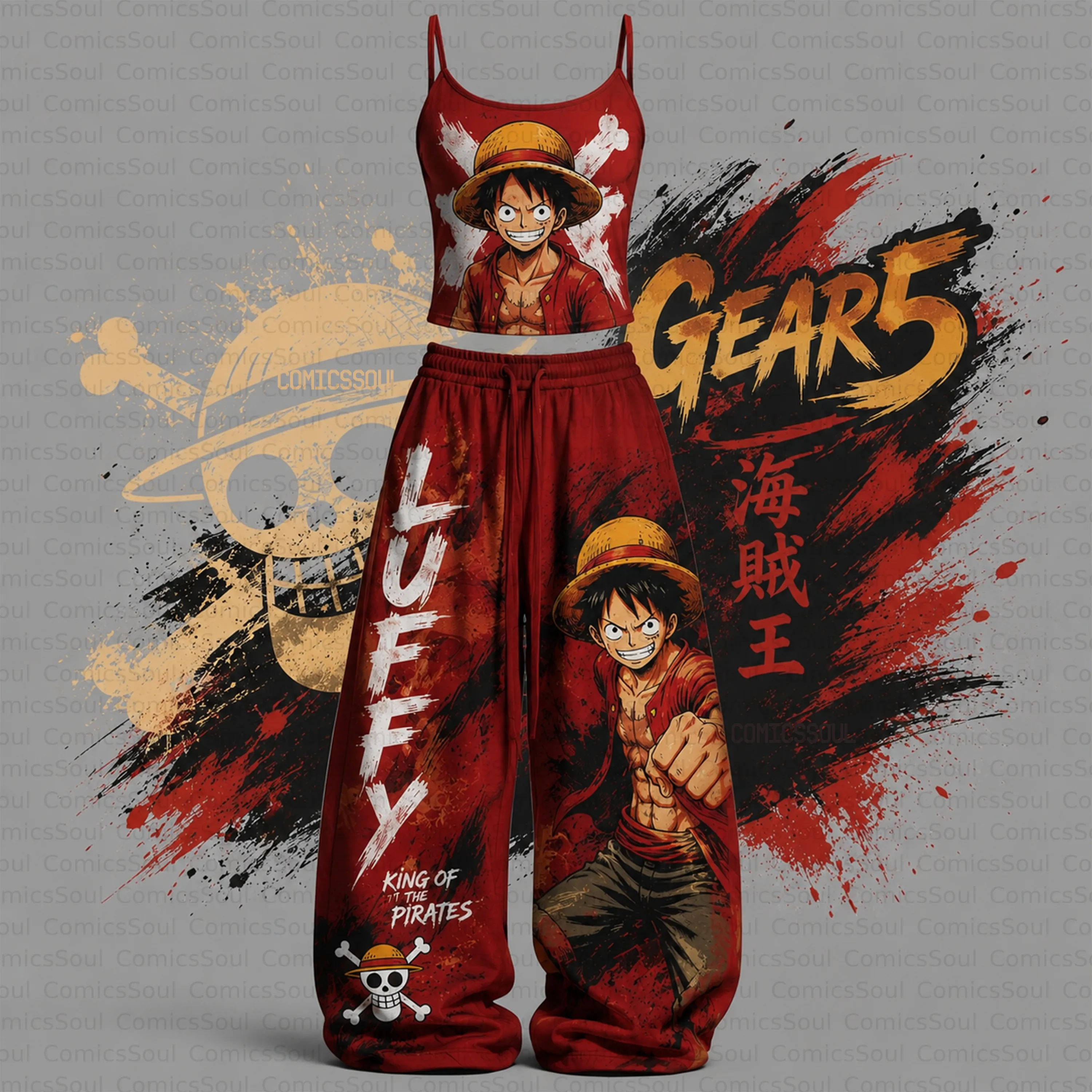 One piece two piece set