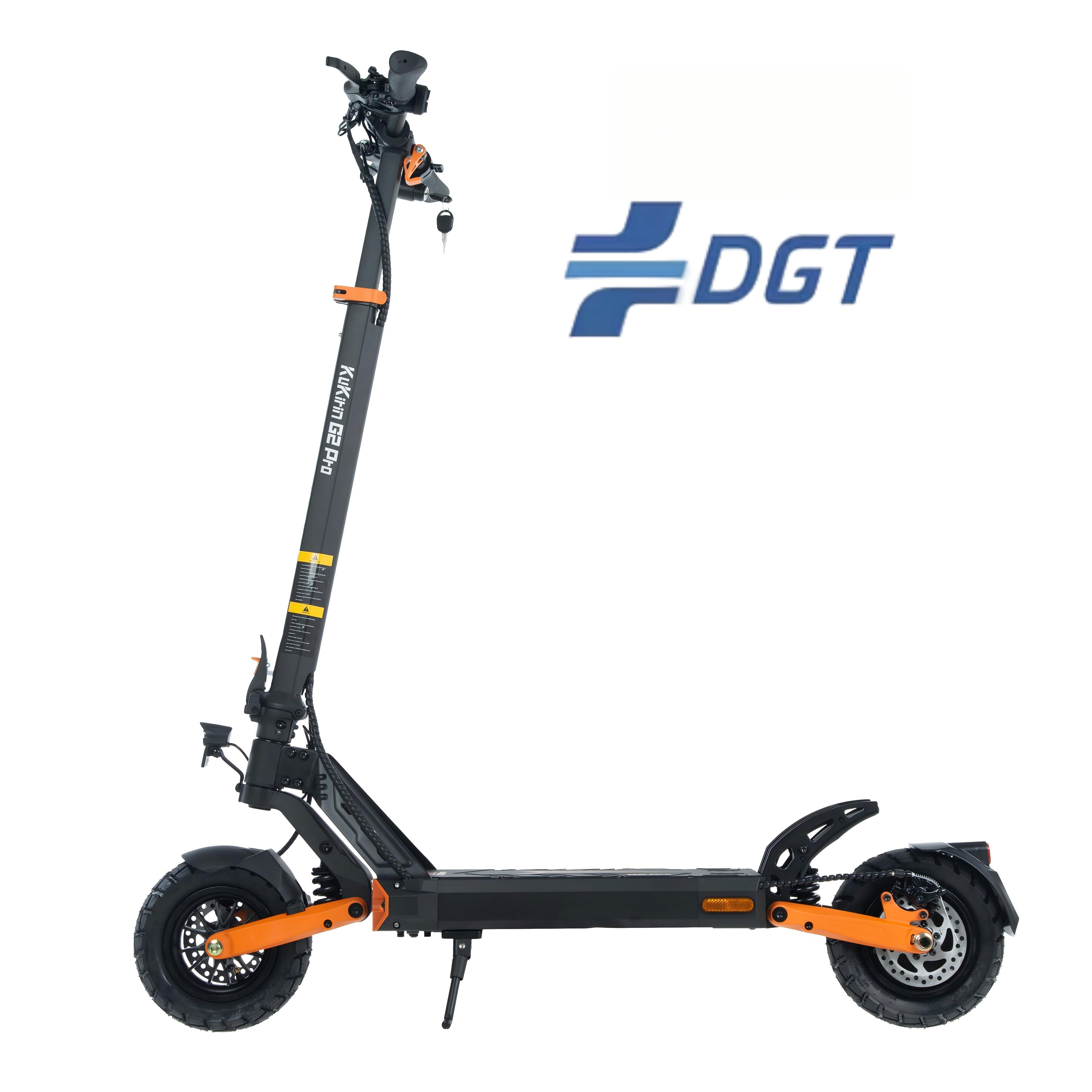 KuKirin G2 Pro VMP Hulajnoga Elektryczna Prędkość Maksymalna 25km/h  Zasięg 65km  Silnik 500W