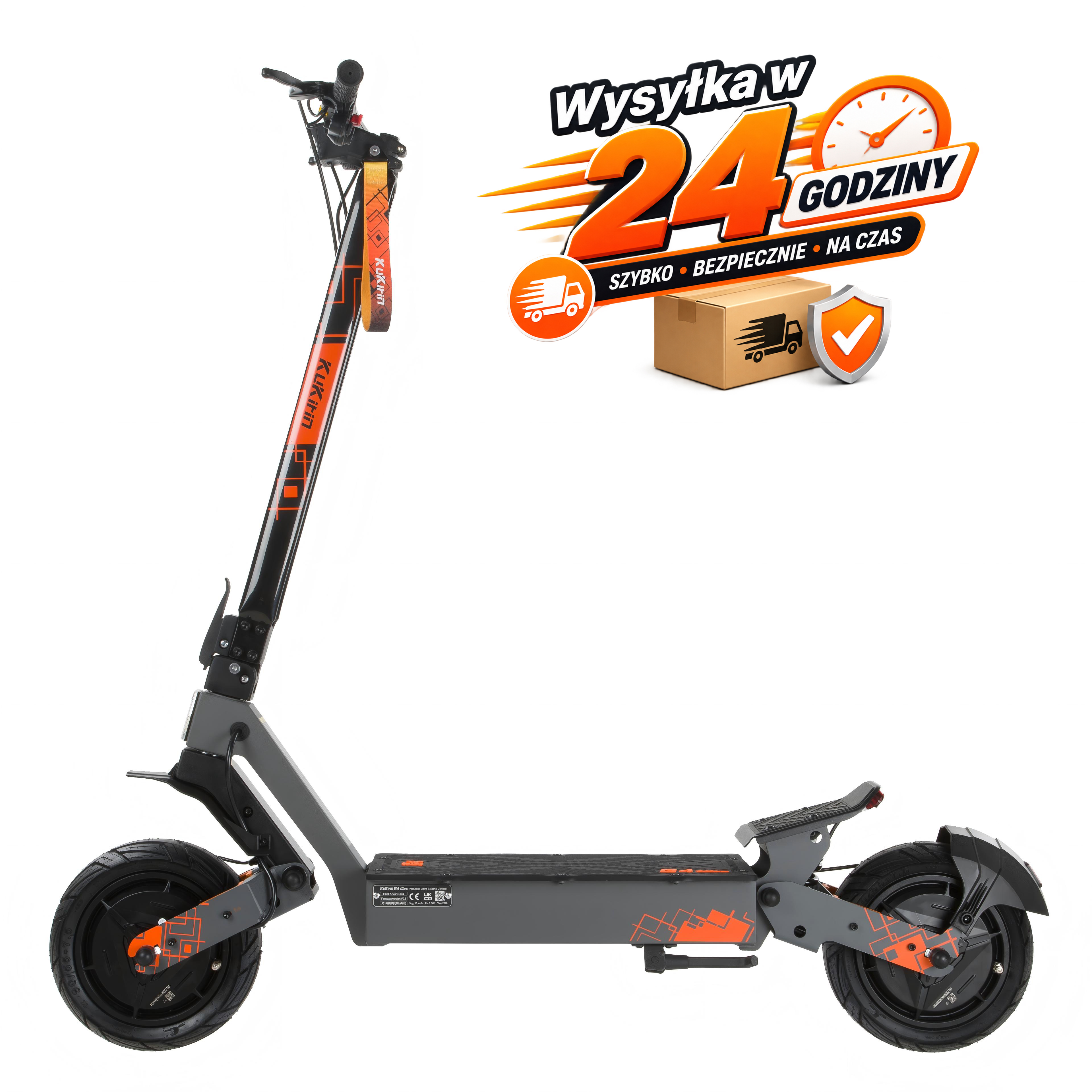 KuKirin G4 Ultra Hulajnoga Elektryczna  Dwa Silniki O Mocy 1000 W Prędkość Maksymalna 70 Km/H akumulatorem 60V 20Ah