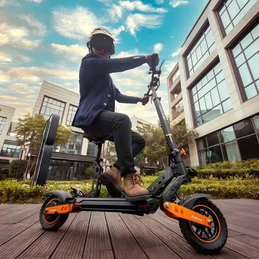 KuKirin G2 Max Trotinetă electrică Baterie de 48V 20Ah  Viteză maximă de 55km/h  Kilometraj la viteză medie 80km  Motor fără perii de 1000W