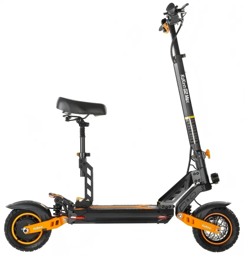 KuKirin G2 Max Trotinetă electrică Baterie de 48V 20Ah  Viteză maximă de 55km/h  Kilometraj la viteză medie 80km  Motor fără perii de 1000W