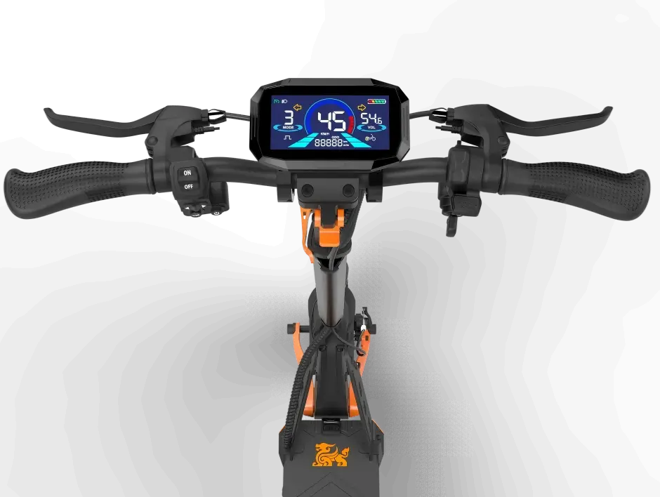 KuKirin G2 Pro Trotinetă electrică Baterie de 48V 15.6Ah   Viteză maximă de 45km/h   Autonomie maximă de 55km  Motor fără perii de 600W-kukirinro