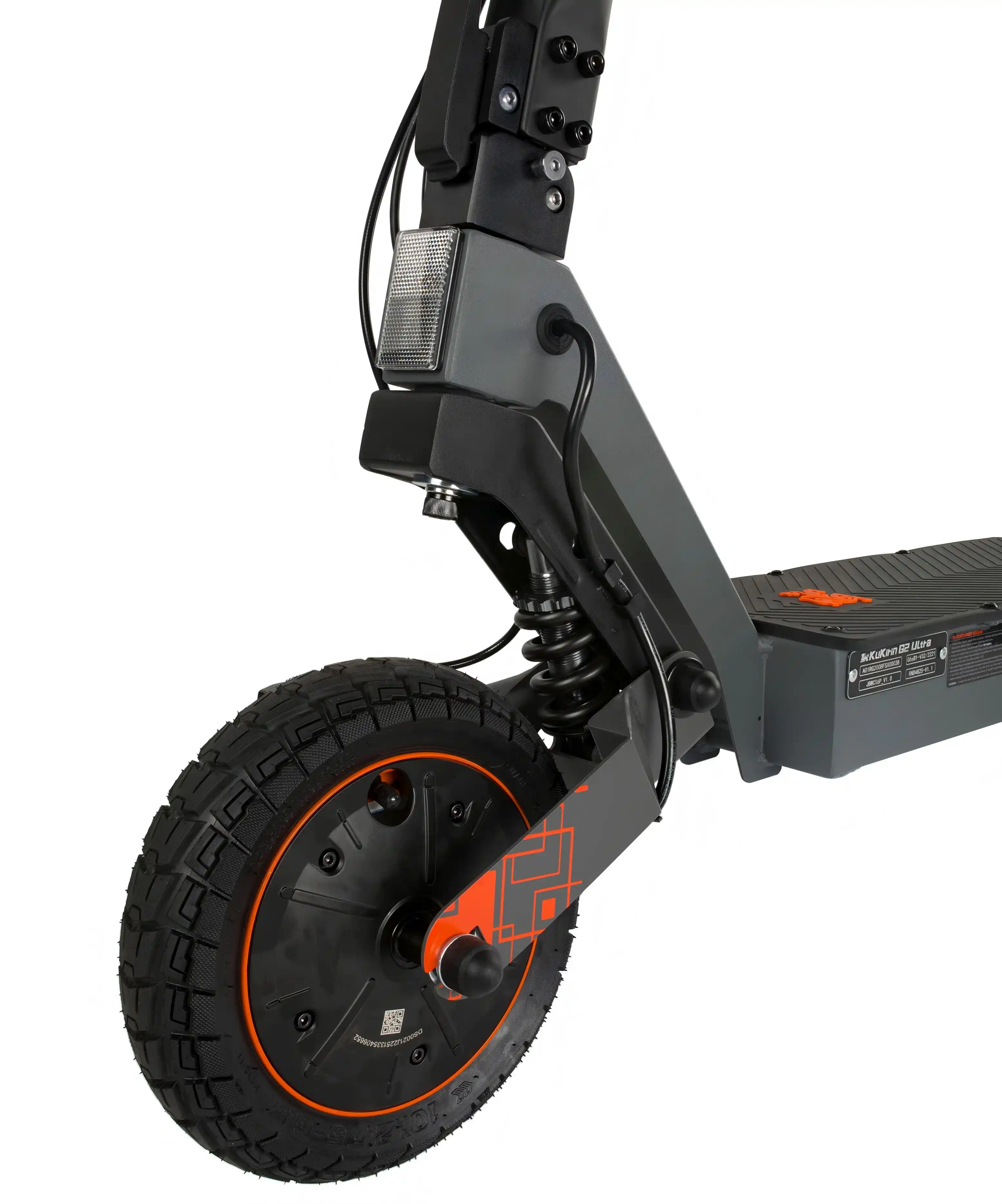 KuKirin G2 Ultra Trotinetă electrică Baterie de 48V 18Ah  Viteză maximă de 50km/h  Autonomie maximă de 55km  Motor de 800W*2