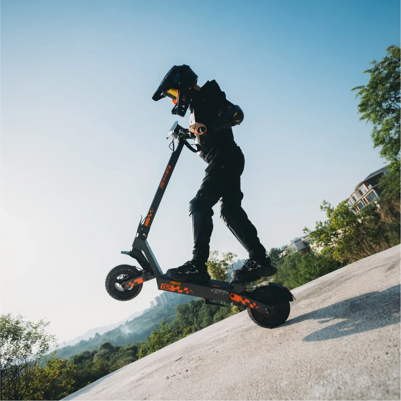 KuKirin G2 VMP Trotinetă electrică Baterie 48V 15,6Ah Motor fără perii de 500W Autonomie maximă 65km Viteză maximă 25km/h