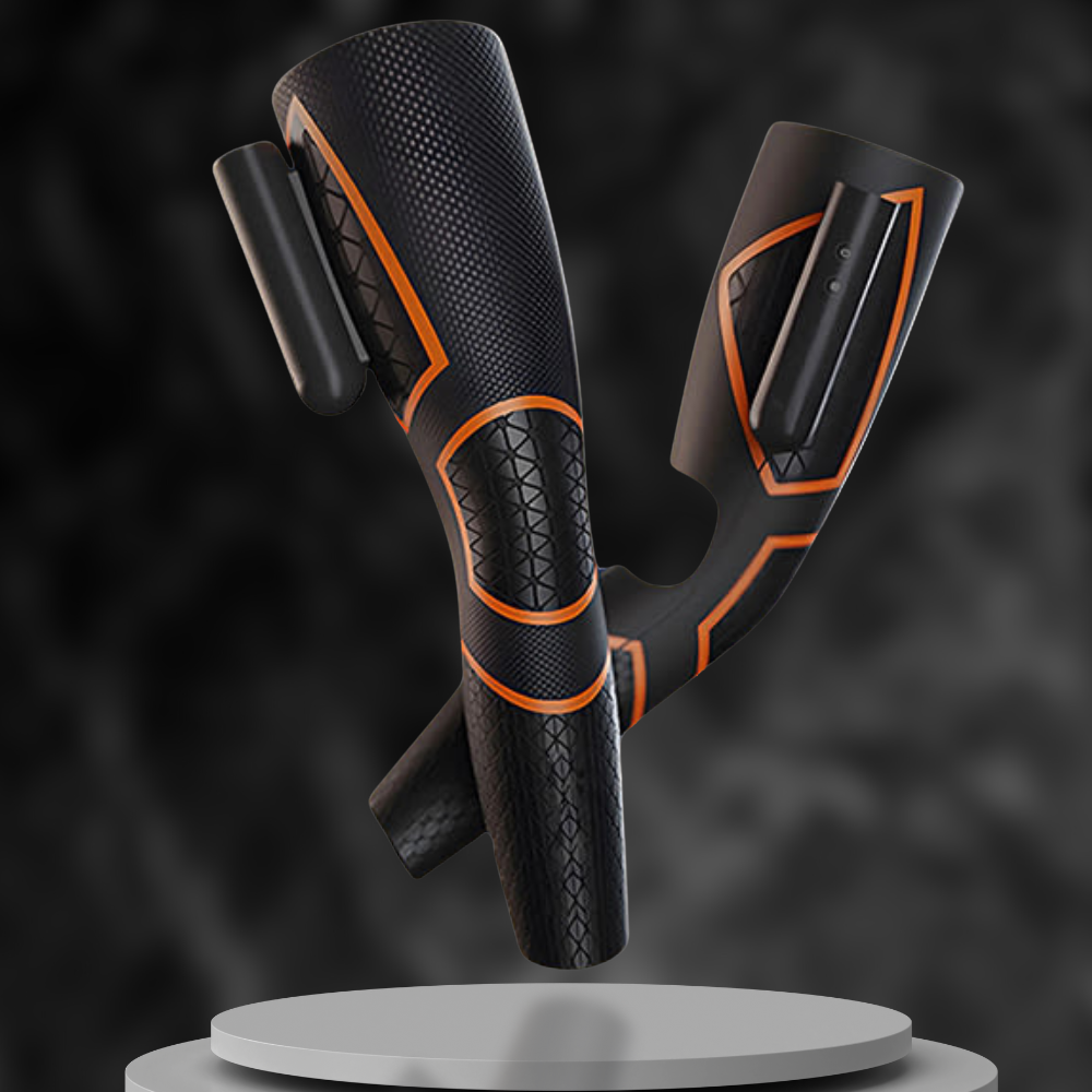 Zilex 360 massager shown folded
