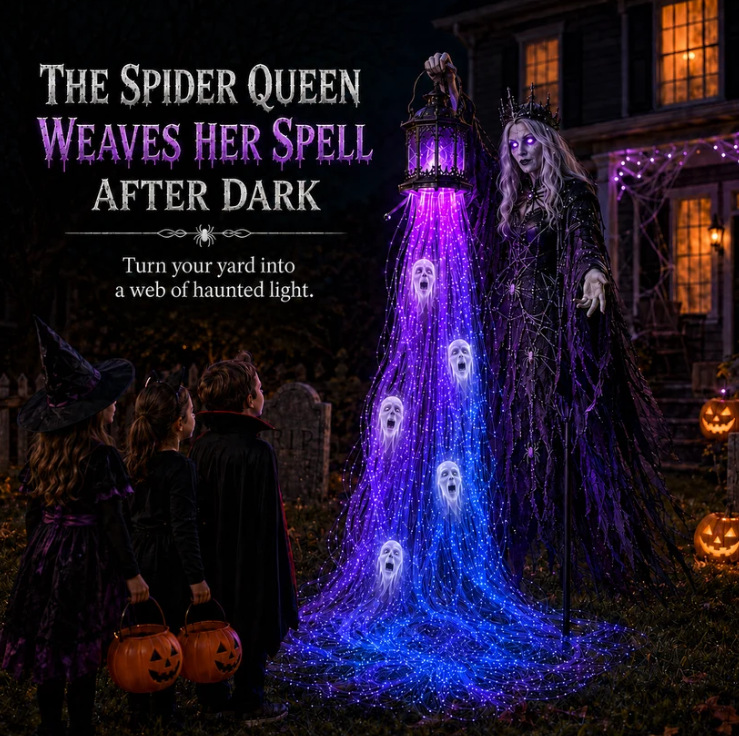 🎁 Today Only: 50% OFF 🎁Animated Halloween Soul Harvester Garden Light Collection💀
