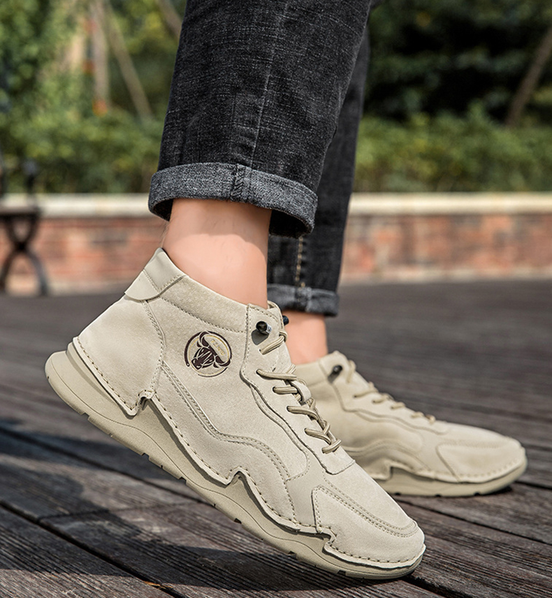 Last day 70% off 🔥⏱️Men's genuine non-slip calfskin hiking shoes