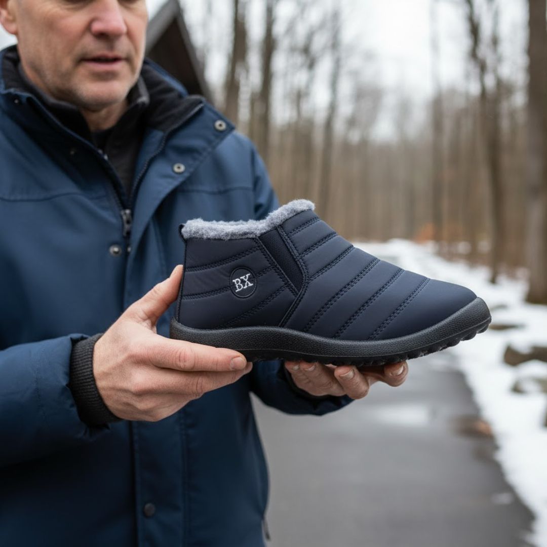 Finddbest - ergonomische & rutschfeste Komfort-Winterstiefel