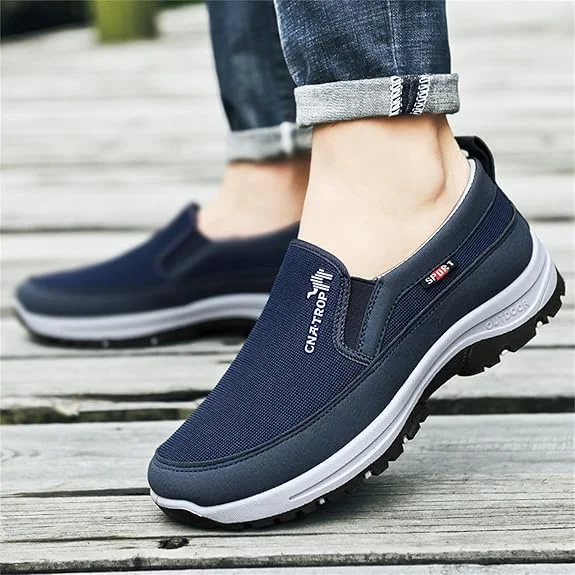 🔥LAST DAY 60% OFF🔥Men's Arch Support & Breathable and Light & Non-Slip Shoes - Proven Plantar Fasciitis, Foot and Heel Pain Relief.