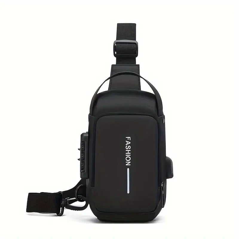 mens small motorcycle chest bag waterproof multifunctional anti theft shoulder bag with usb charging port details 8