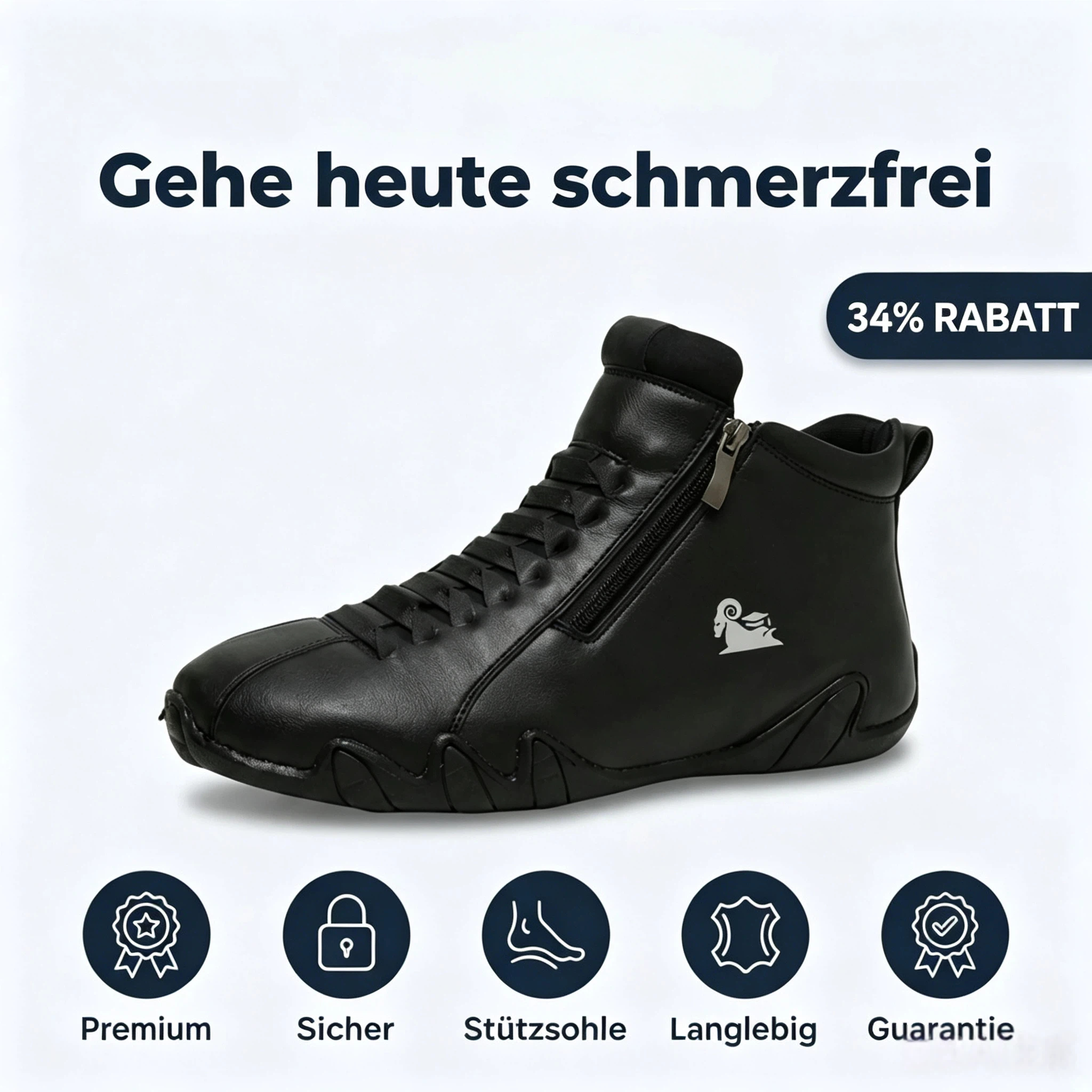 Atmungsaktive orthopädische Heiperlye™ – Ultimativer Komfort bei jedem Schritt