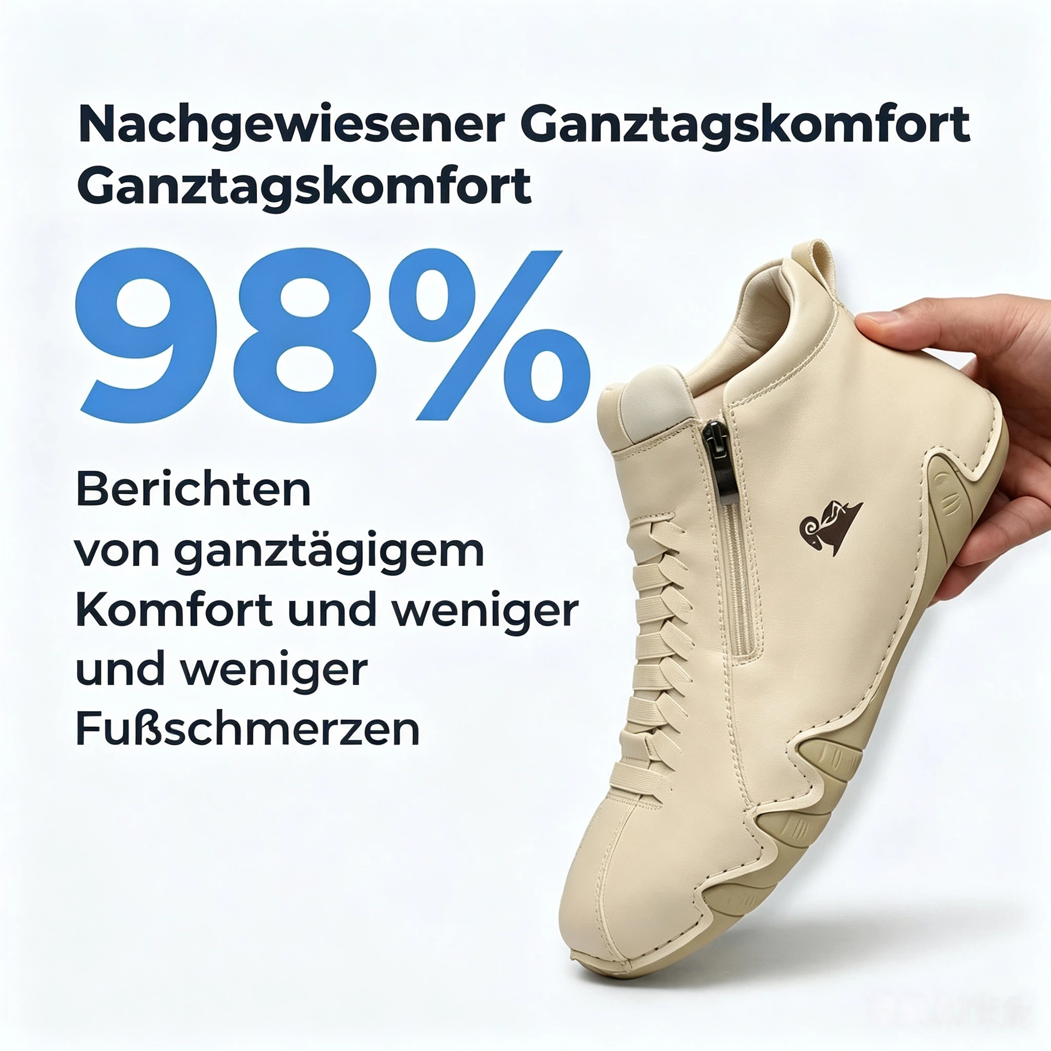 Atmungsaktive orthopädische Heiperlye™ – Ultimativer Komfort bei jedem Schritt