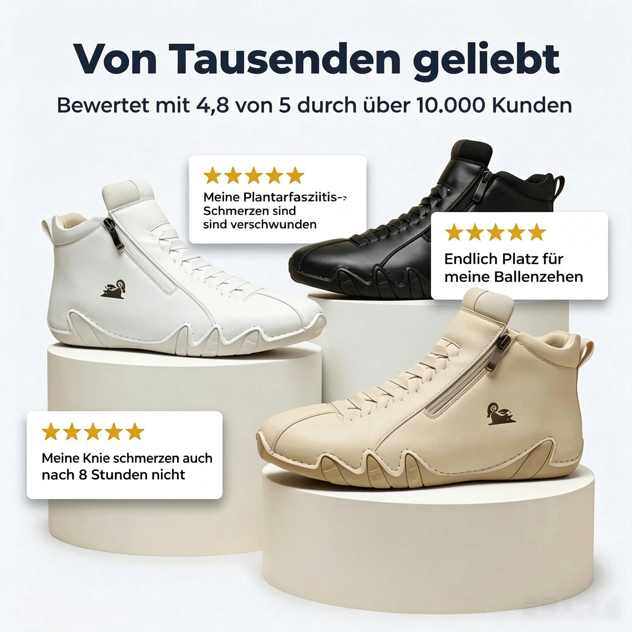 Atmungsaktive orthopädische Heiperlye™ – Ultimativer Komfort bei jedem Schritt