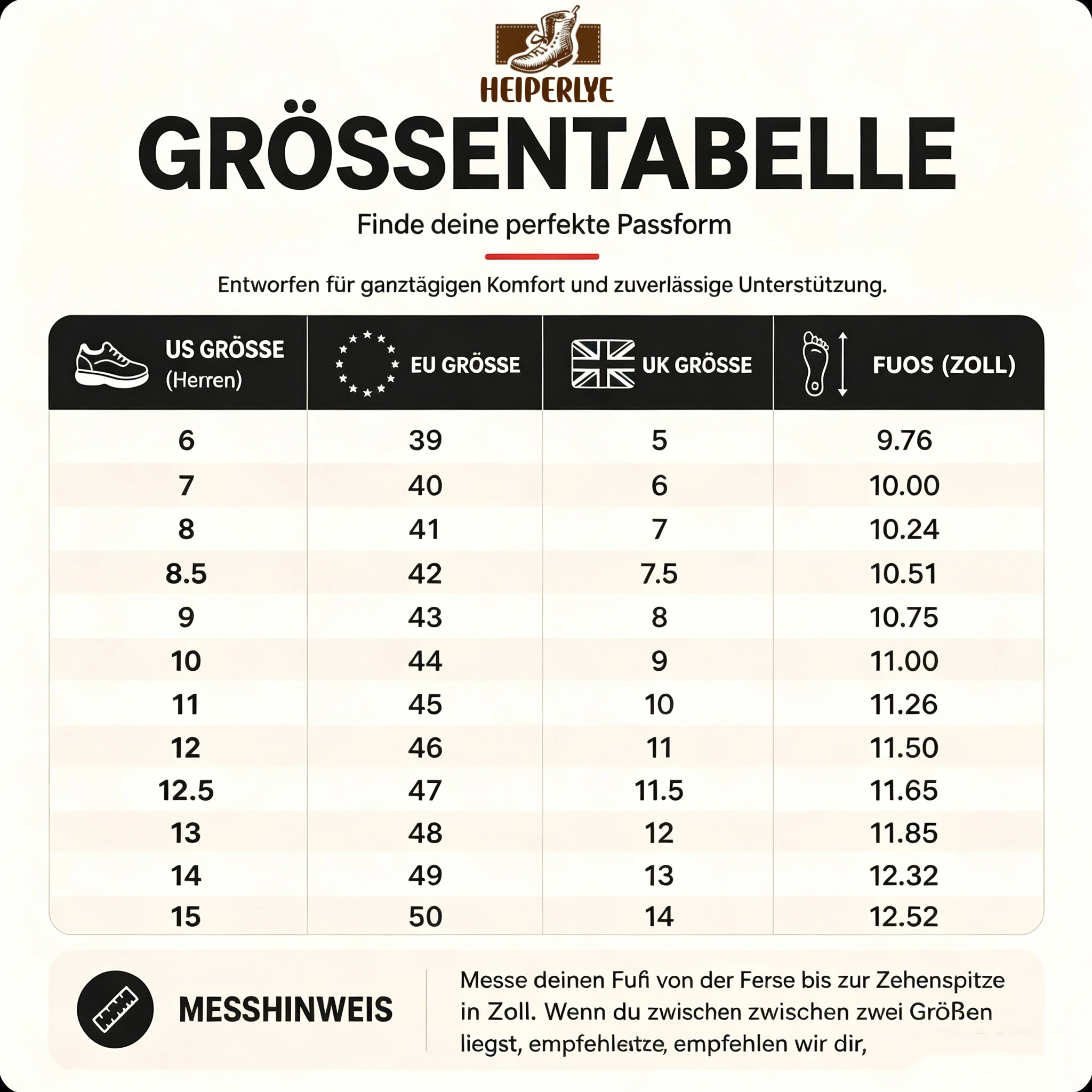 Robuste Outdoor-Stiefel für Herren mit orthopädischer Unterstützung