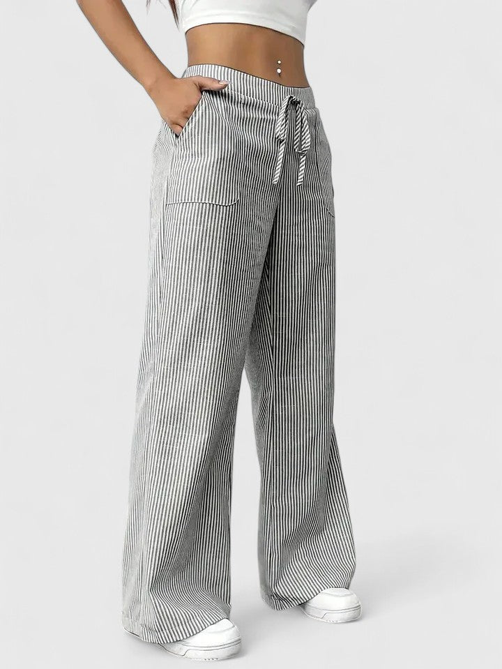 Birgit™ – Bequeme Weite Hose mit Eleganten Details
