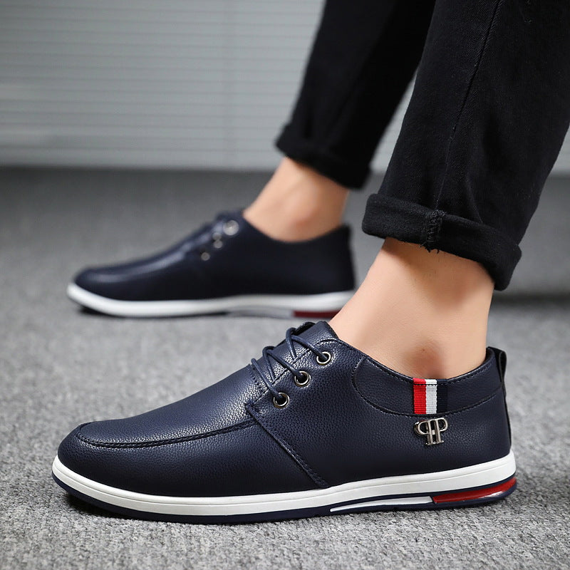 Men's Fashion Business Green Casual Shoes