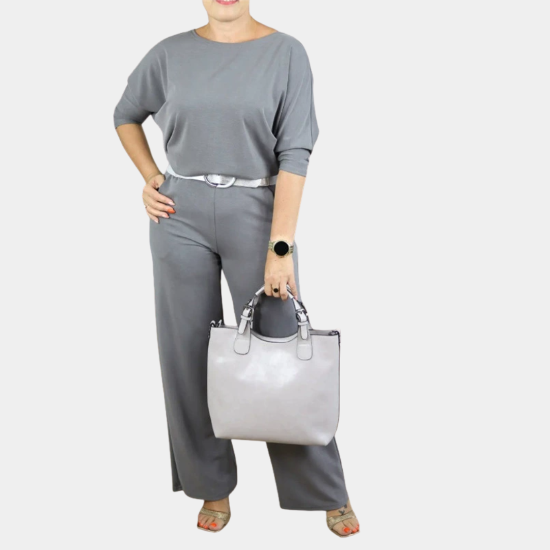 Elvy™ - Elegantes und Vielseitiges Dreiteiliges Damenset