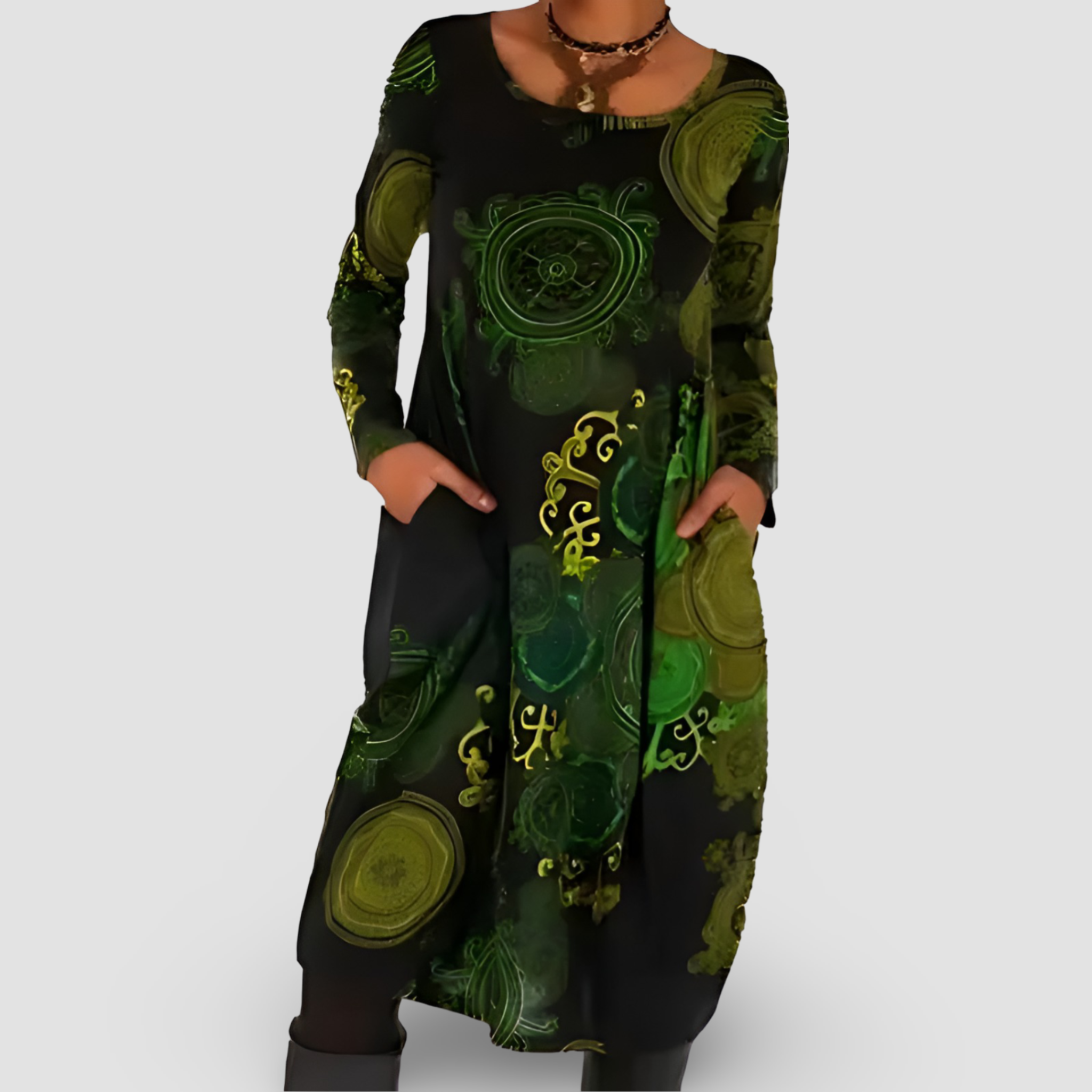 Ronja |  Vinterkjole med bohemsk eleganse