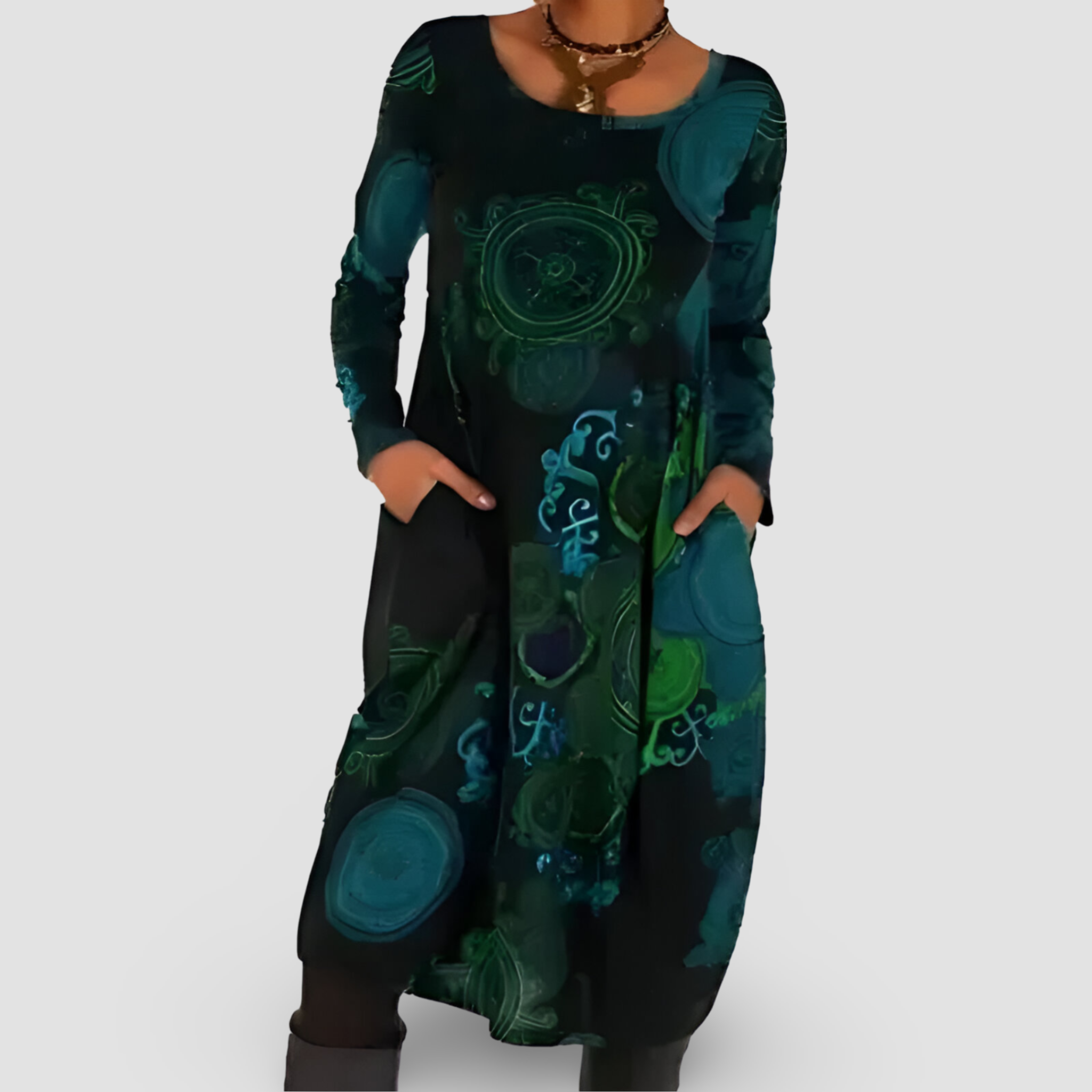 Ronja |  Vinterkjole med bohemsk eleganse