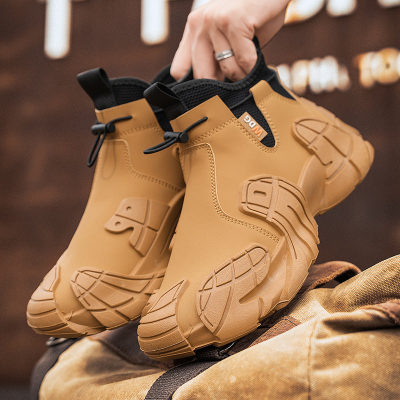 Men‘s Soft Waterproof Hiking Boots