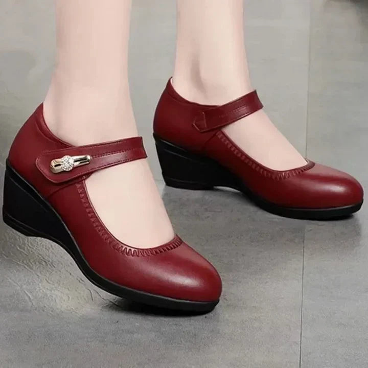 Leyni™ – Elegante, Bequeme Schuhe mit Mittelhohen Absätzen