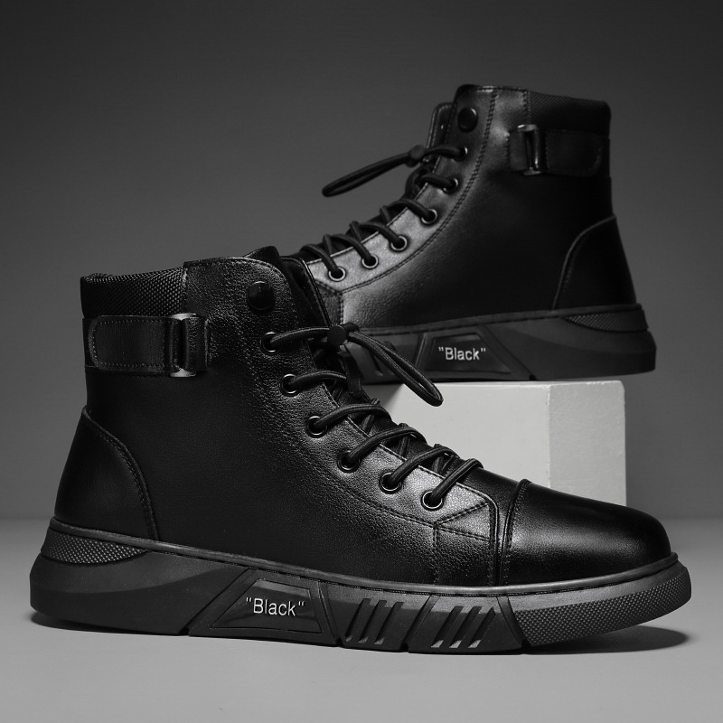 2026 Herren-Martinstiefel aus Echtleder
