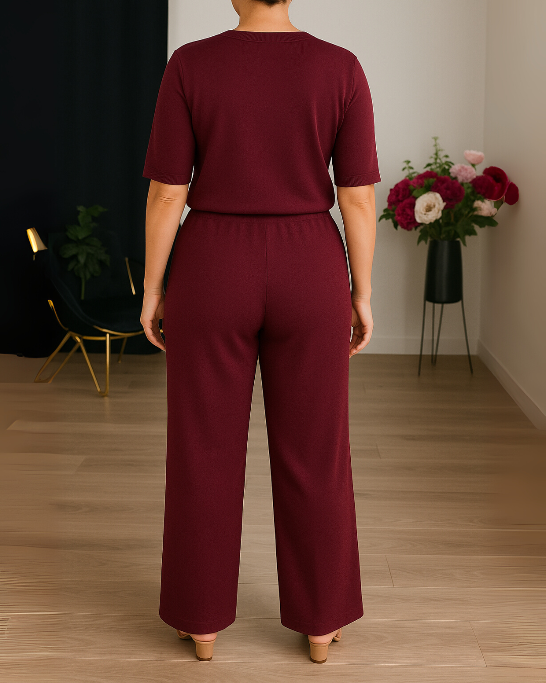 Elvy™ - Elegantes und Vielseitiges Dreiteiliges Damenset