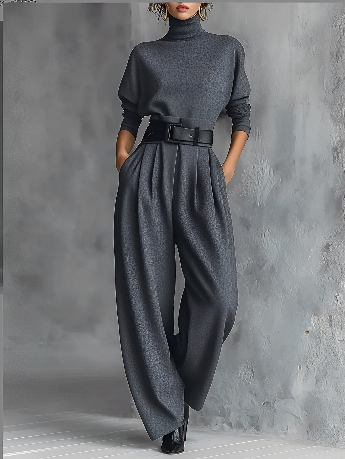 Birjit™ – Eleganter Overall mit Hohem Kragen
