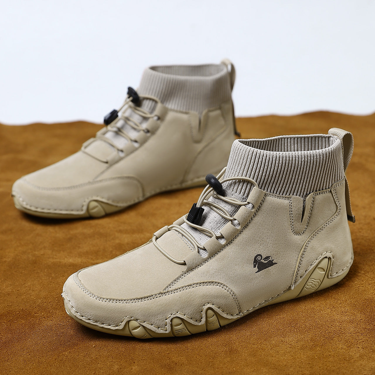 Ultra-bequeme rutschfeste Barfußschuhe aus Echtleder