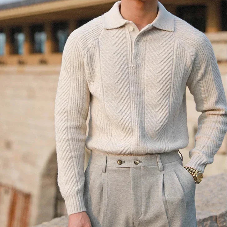 Castel |  Strikket polo