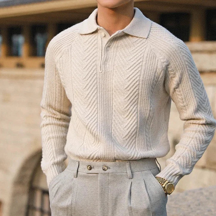 Castel |  Strikket polo