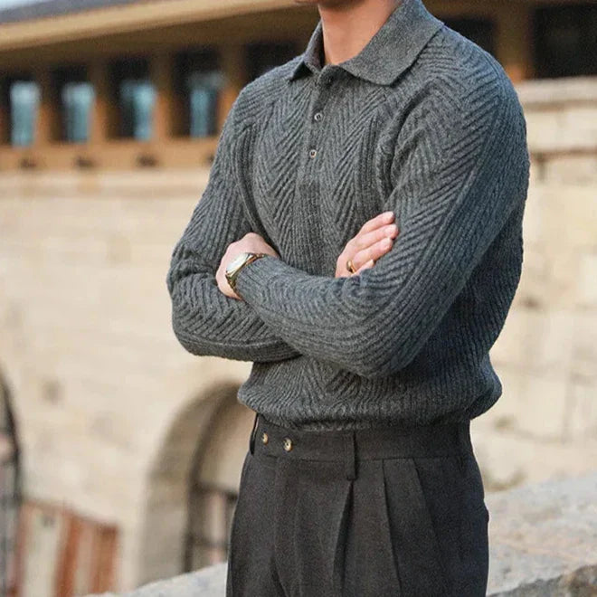 Castel |  Strikket polo
